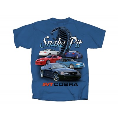 T-Shirt Homme Snake Pit SVT Cobra Mustang 1993-2004 